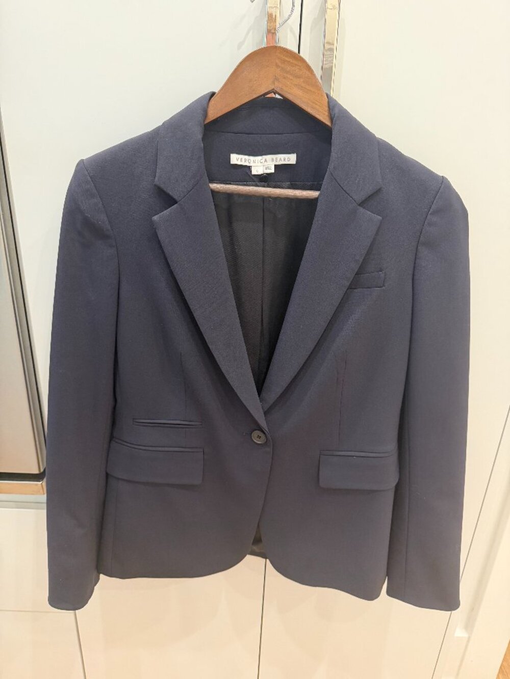 Veronica Beard Classic Navy Dickey Jacket- Sz 8 - Picture 4 of 6
